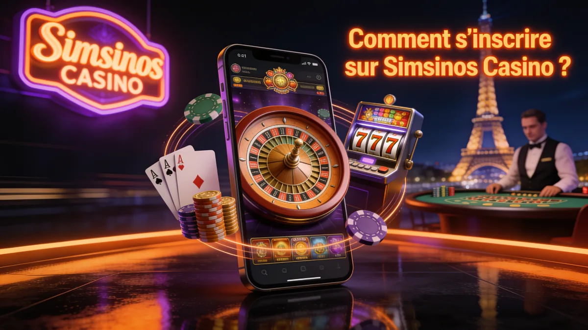 Comment S'inscrire sur Simsinos Casino ? pour les joueurs en France
